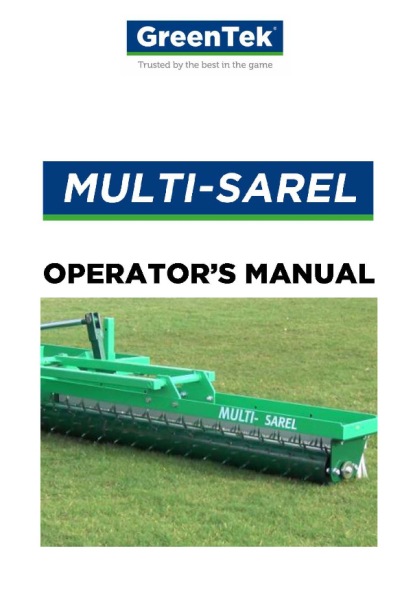 Multi-Sarel Operator's Manual