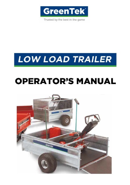 Low-Load Operator's Manual