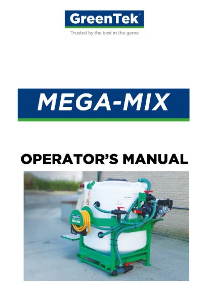 Mega-Mix Operator's Manual