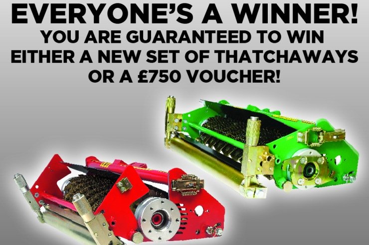 Win a brand new set of Thatch-Aways