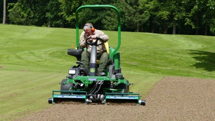 Triple Core Pusher fitted to JD2500